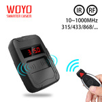 WOYO PL001 无线高精度小型频率测试仪配车钥匙专用检测频段