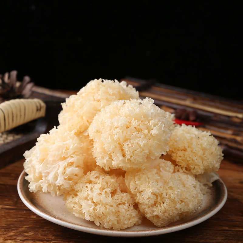 井冈山椴木小银耳白木耳小朵野生雪耳莲子羹软糯出胶古田丑耳干货