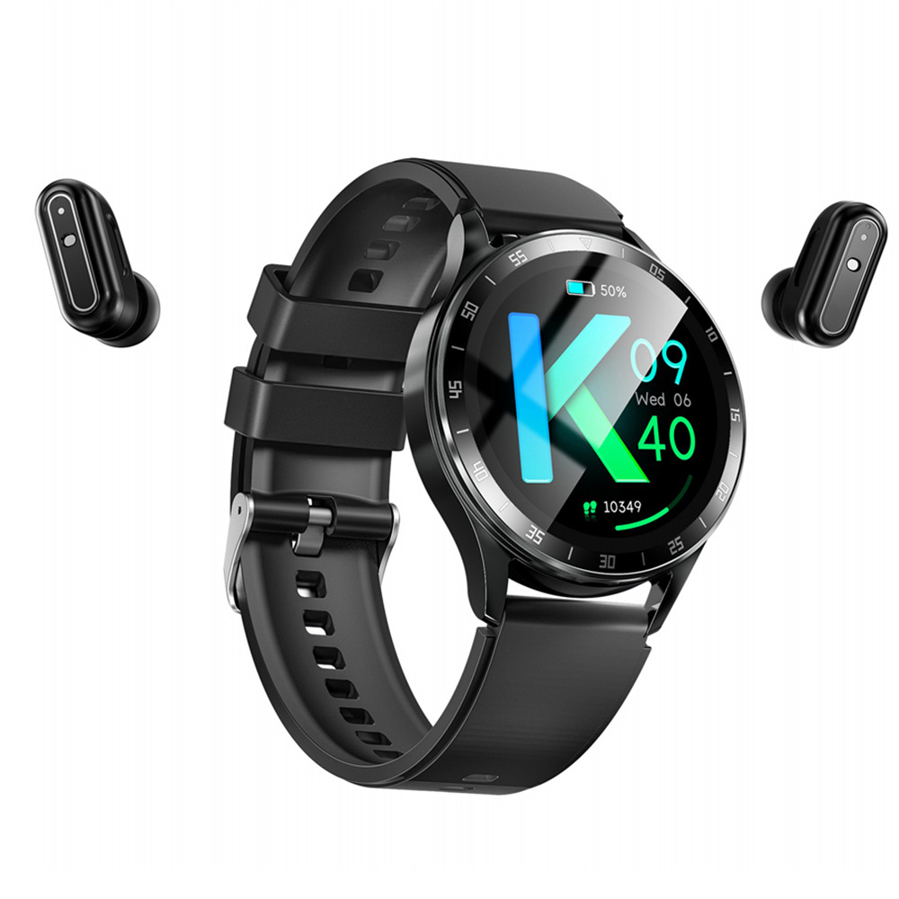 跨境新款x10智能手表耳机tws二合一高清蓝牙通话门禁nfc支付宝手