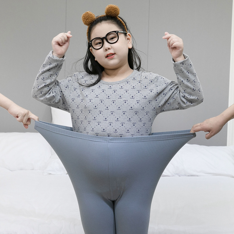 胖女童秋裤女大童打底裤内穿纯棉宽松中大童小胖子女孩加肥加大潮