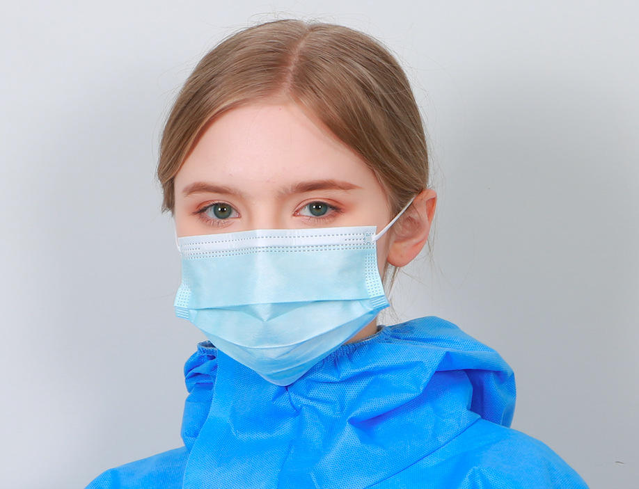 医用外科口罩批发成人一次性三层无纺布口罩医院用江苏厂家