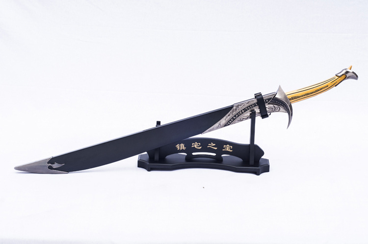 霍比特人之剑索林兽咬剑指环王剑魔戒刀剑工艺品影视刀剑未开刃