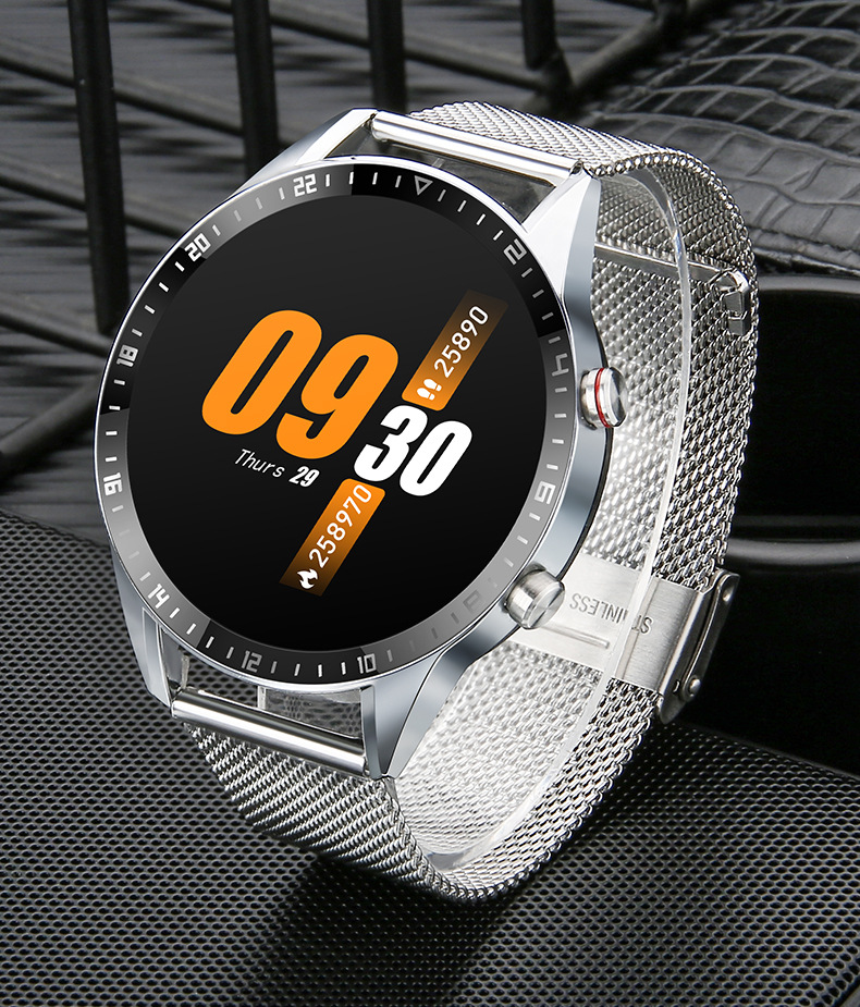 8g蓝牙通话智能手表v587音乐智能手环录音siri运动计步测心率血压