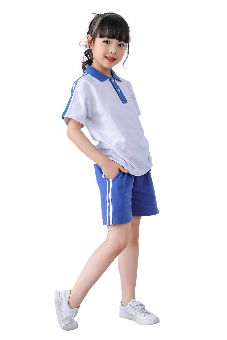 深圳校服小学生中学生外套夏季长短校裤运动服统一校服套装定制
