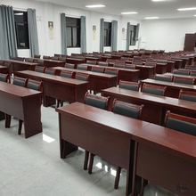 1.2米办公桌简易活动员工电脑桌学习培训桌财务桌实木台单人双人