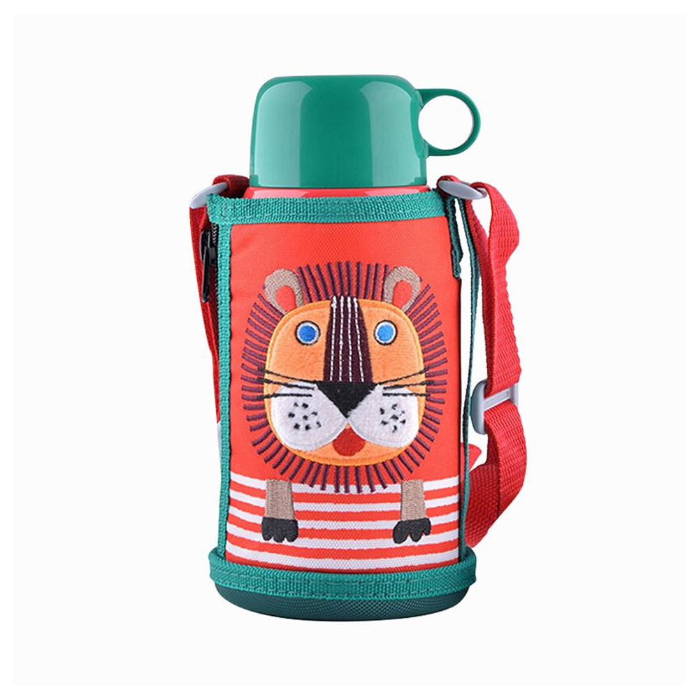 tiger虎牌儿童保温杯吸管杯600毫升水杯宝宝户外不锈钢学生水杯