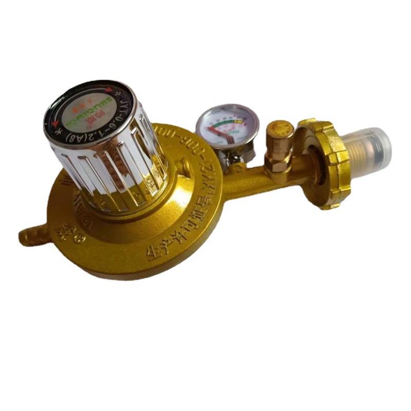 厂家批发带表家用煤气低压阀瓶装液化气调压器防爆阀大流量低压阀