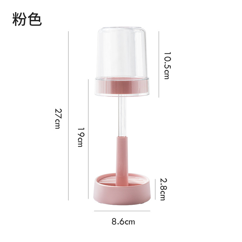 Student Dormitory Toothbrush Cup Household Couple Toothbrushing Cup Cup Suit Toothbrush Rack Children Transparent Large Capacity Gargle Cup