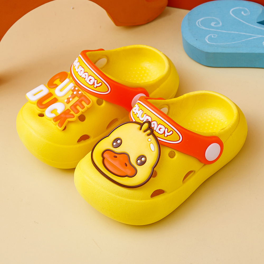 Non-Slip Children's Slippers Summer Boys Girls Sandals Girl Child Baby Hole Shoes Wholesale Children's Cartoon