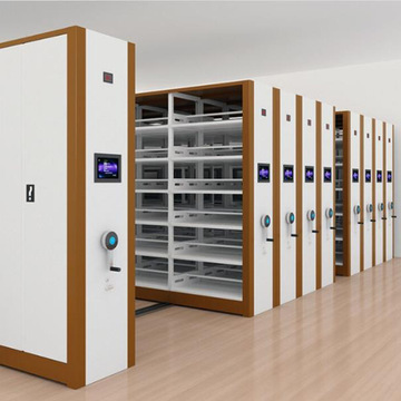 智能密集柜智能档案密集架电动手动手摇移动式档案密集柜钢制