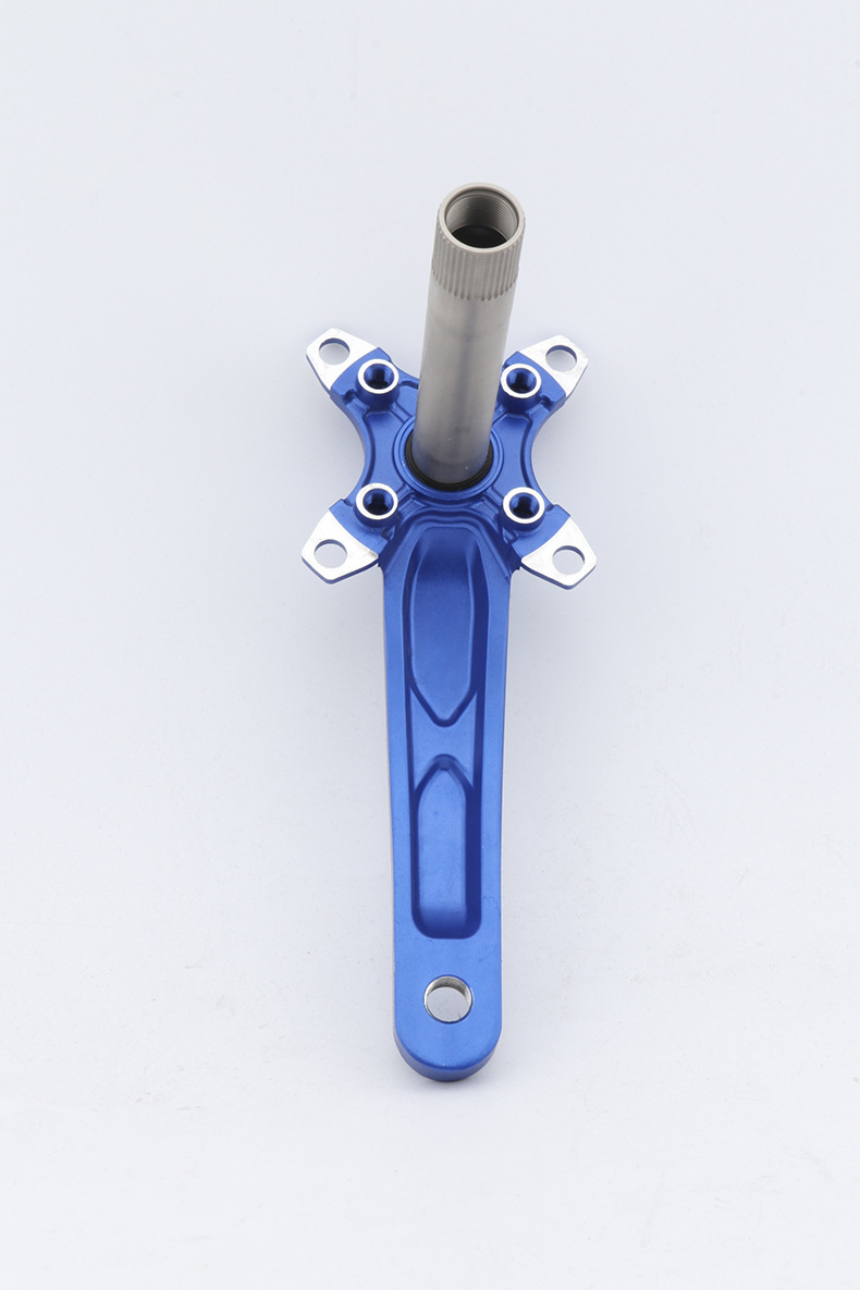 ixf曲柄 山地车牙盘中空一体曲柄中轴 改装单盘32t 34 36 38齿