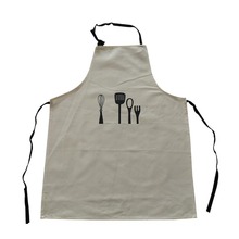 亚马逊跨境厨房围裙 咖啡厅、花艺工作服挂脖围裙客制 化logo定制