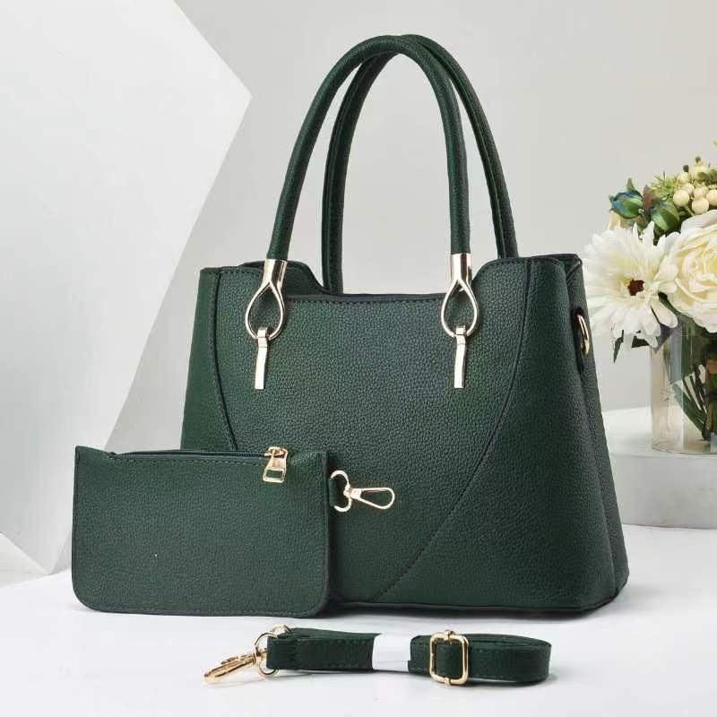 2024 Spring Style European and American Style Women's Bag Set Large Capacity Women's Handbag Fashion Shoulder Messenger Bag