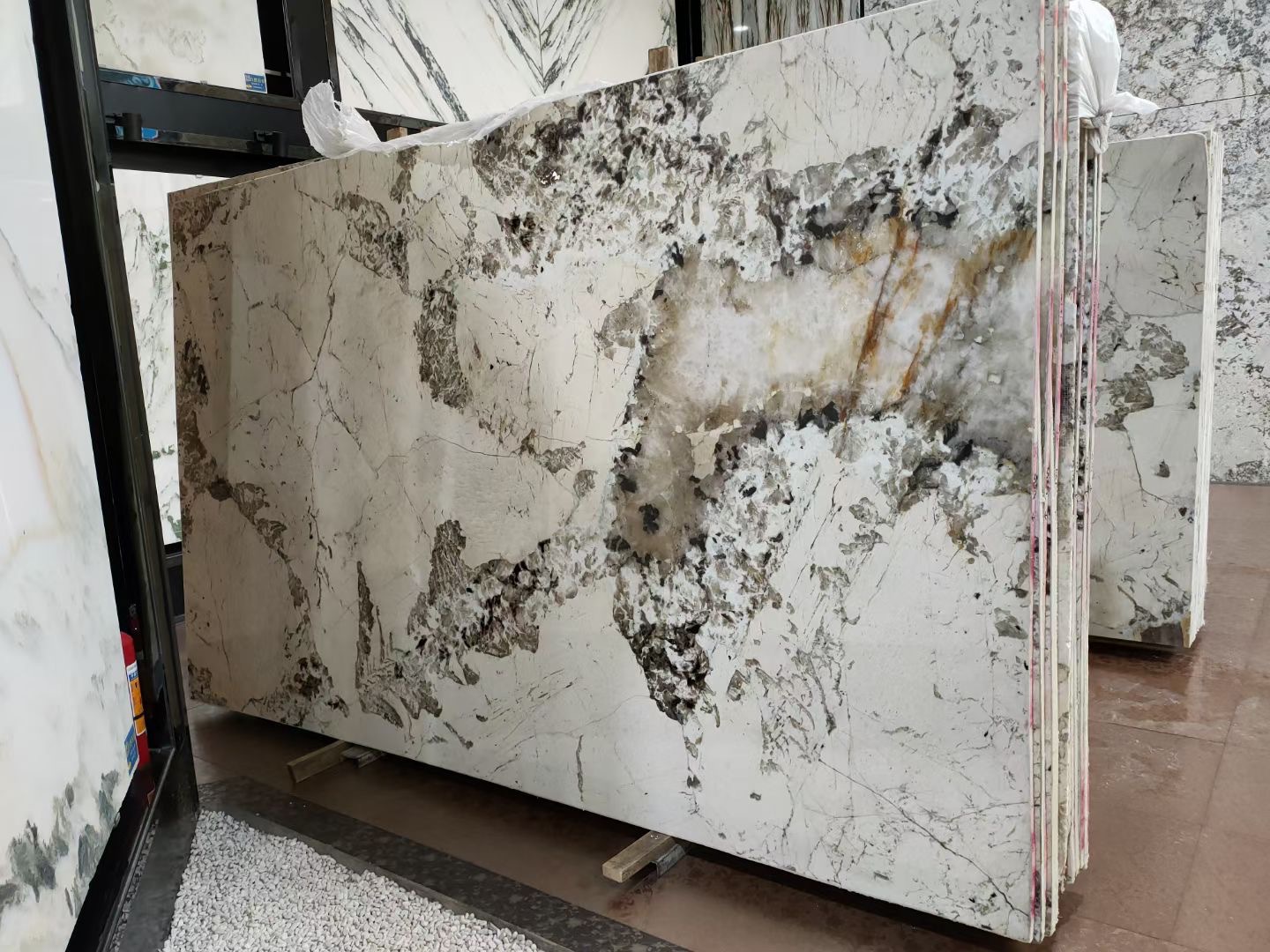 天然大理石石材潘多拉奢石用于背景墙地面墙面台面承接加工定制