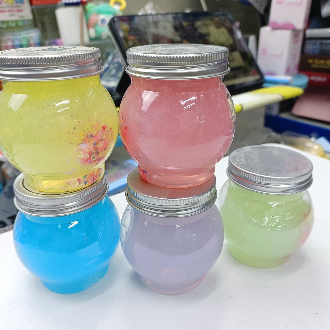 5个不同色,水晶泥-阿里巴巴