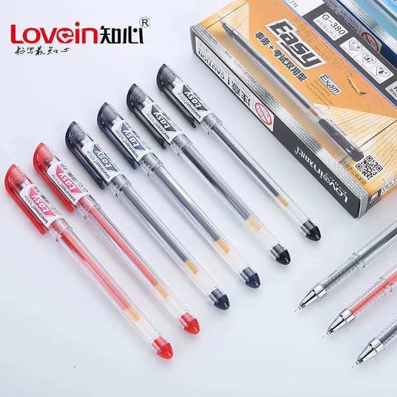 0.5 Gel Pen 2501 Full Needle Tube Ball Pen Student Exam Refill Financial Black Signature Pen