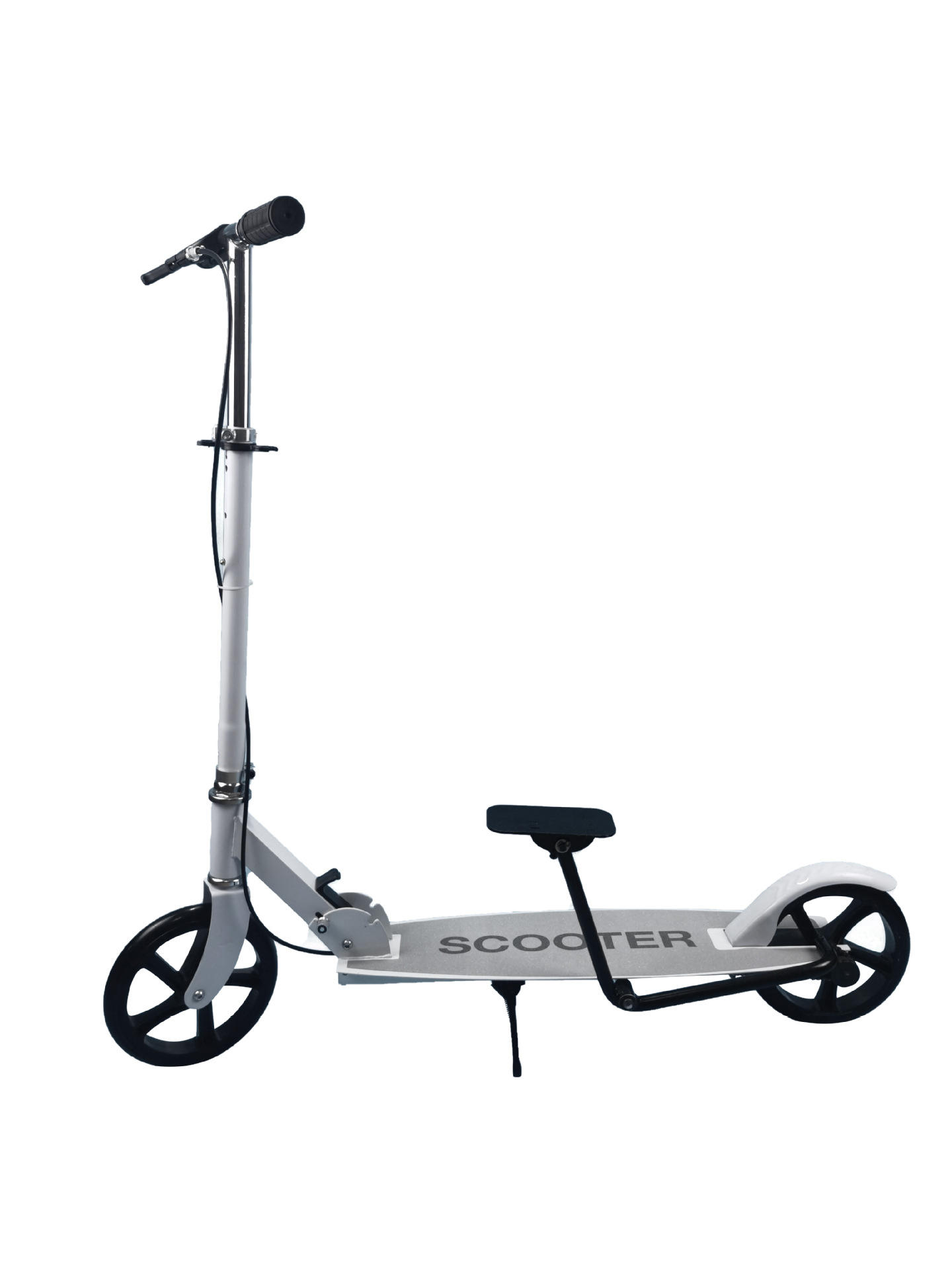 新款成人滑板车两轮城市上班代步车脚踏便携可折叠大轮踏板车