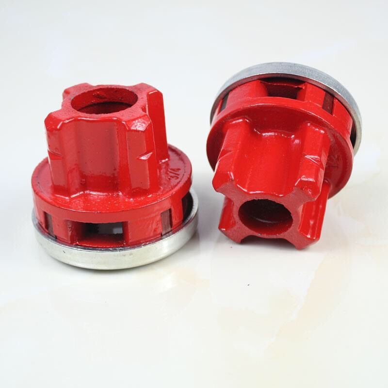 轻型手动套丝机镀锌管板牙加强套丝74型套丝工具4分1寸水管暖气管