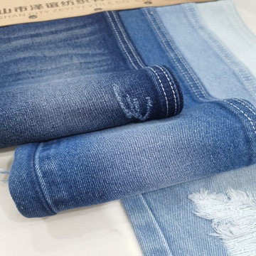 牛仔面料 仿赛 10*7高质量  丹宁布 斜纹牛仔布料面料全棉