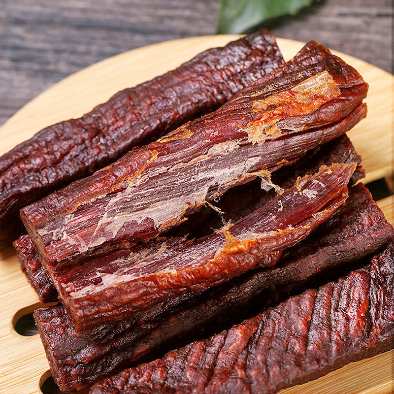 低卡低脂牛肉干内蒙手撕风干精品拌饭香儿童孕妇牛肉干批发