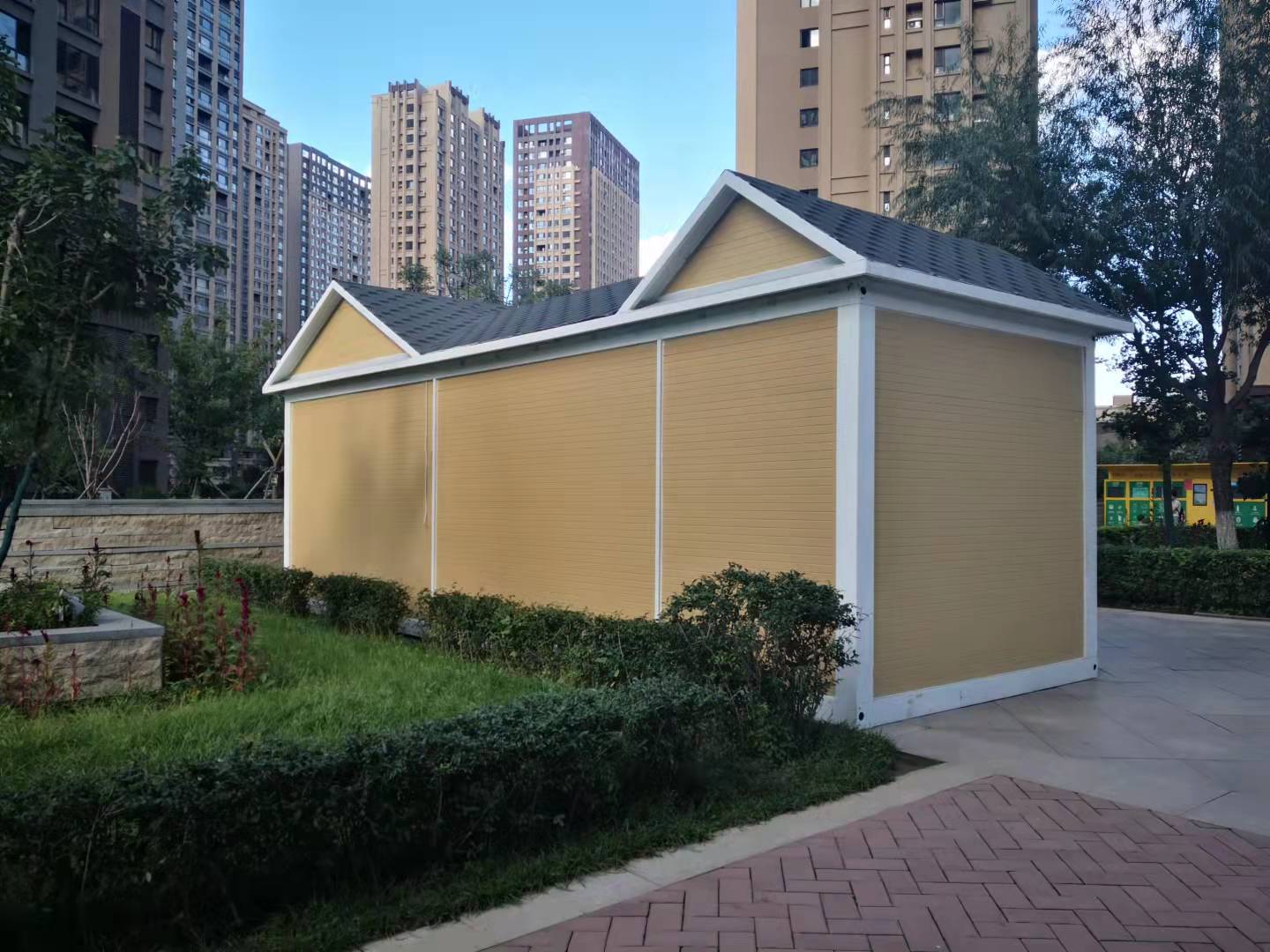 垃圾分类环保屋城市环保屋垃圾分类房