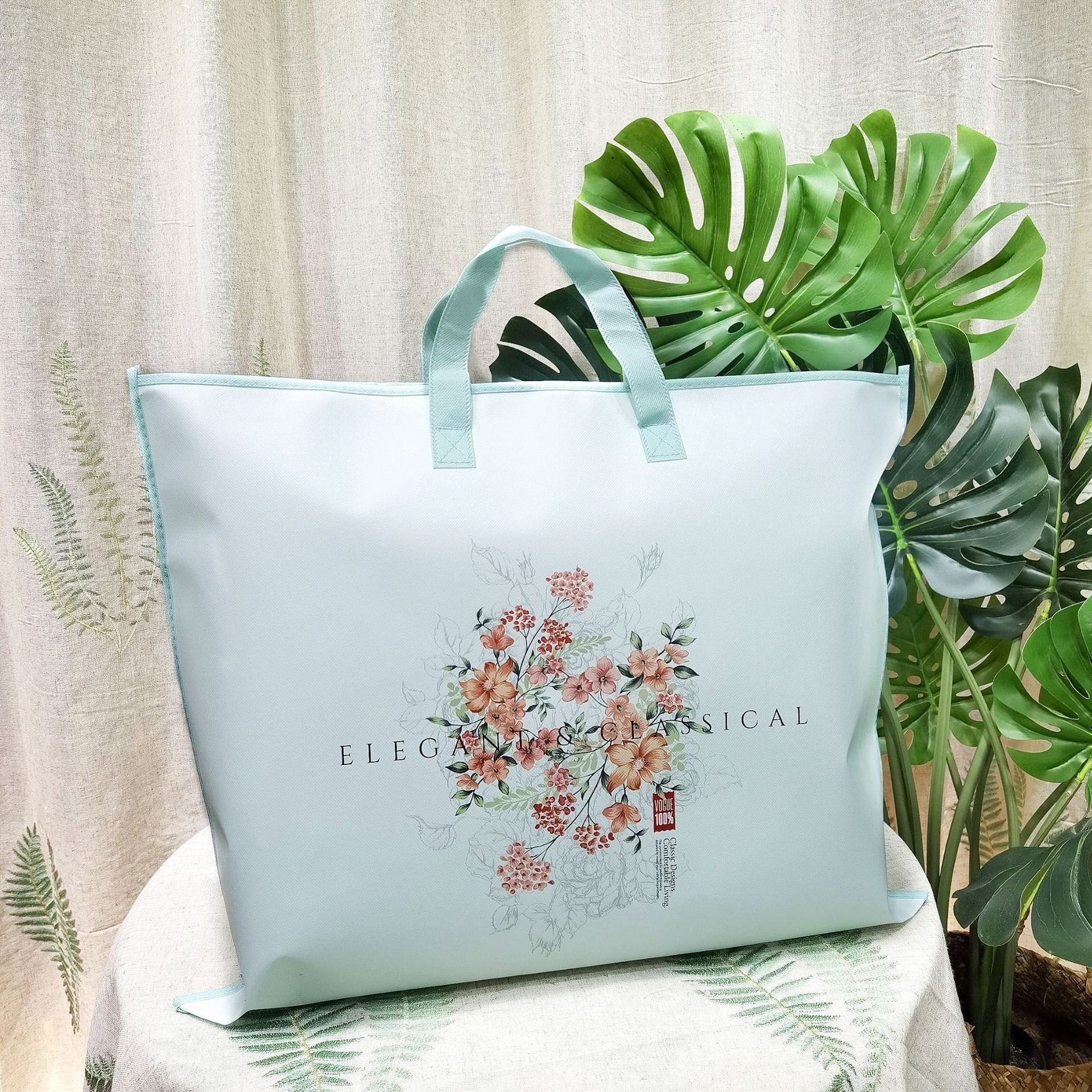 2022新品夏凉被 乳胶凉席 通 用 无纺布包装袋 现货