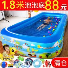 游泳池儿童成人超大号小孩家用婴儿宝宝充气泡澡洗澡桶水池盆