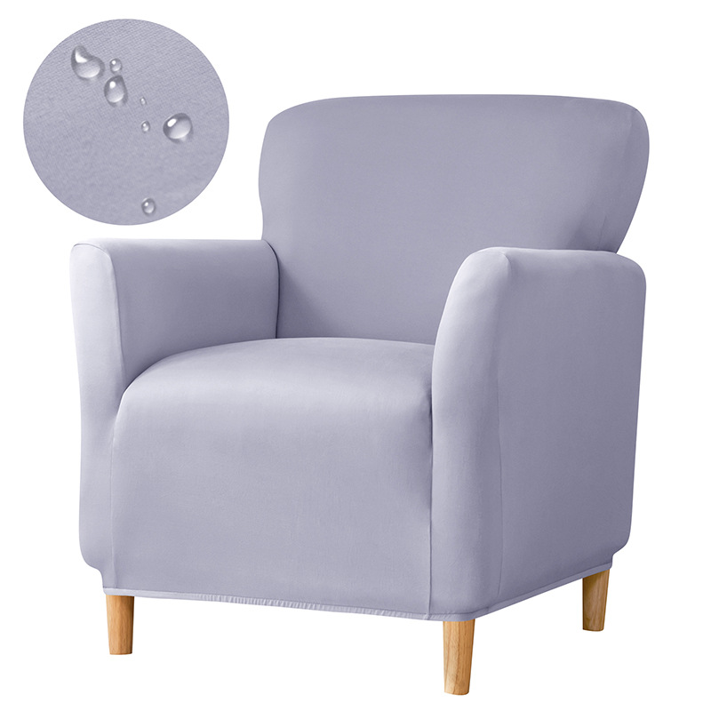 Elastic Waterproof Milk Silk Small Single Armrest Sofa Cover