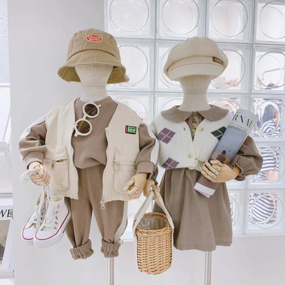 米乐熊品牌童装 承兮秋款童装批发货源品牌折扣童装实体直播摆摊