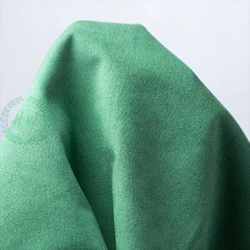 双面四面弹 仿羊皮绒320gsm 140cm绒面超纤麂皮绒 女装短裙面料