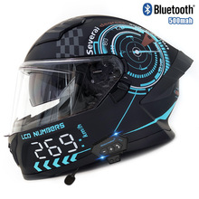 3C/DOT认证摩托车头盔双镜片蓝牙全盔男女成人四季机车摩旅安全帽