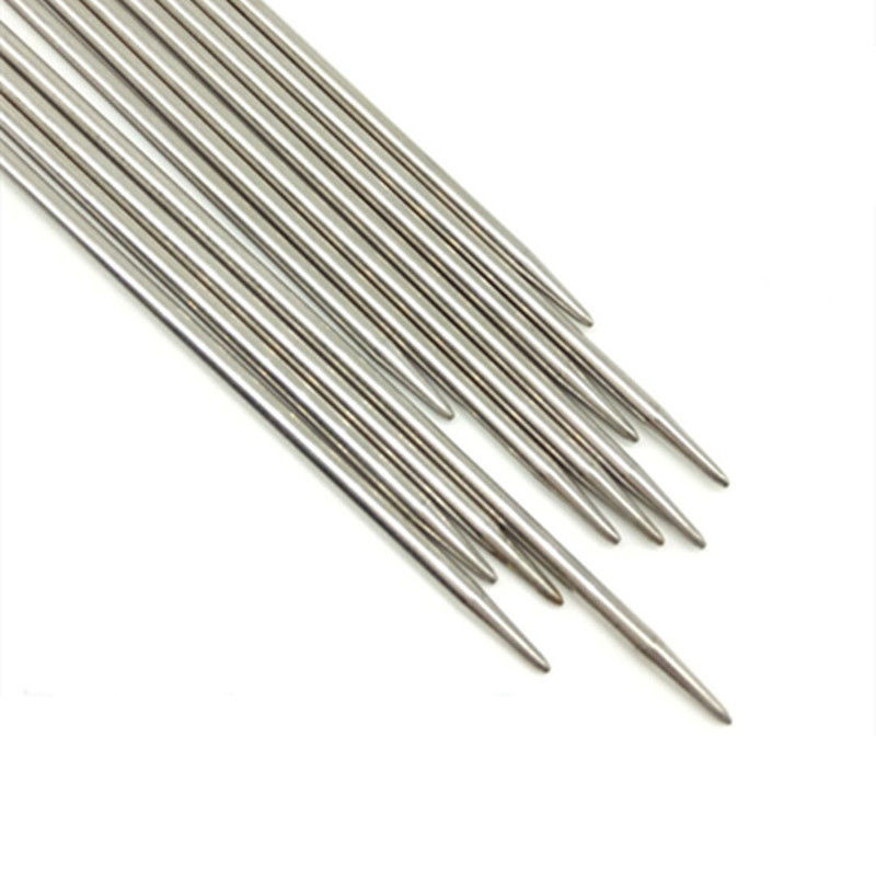 毛线针钢针毛线织针不锈钢毛衣针长针编织工具套装棒针织毛衣围巾