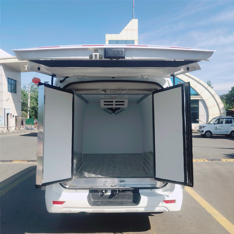 小型蓝牌面包式冷藏车 长安睿行m80冷链面包车 冷冻货车 国六