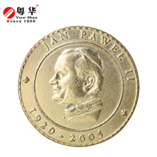 美国硬币1970年1分(总统林肯头像,背面图案林肯纪念堂)铜币流通品
