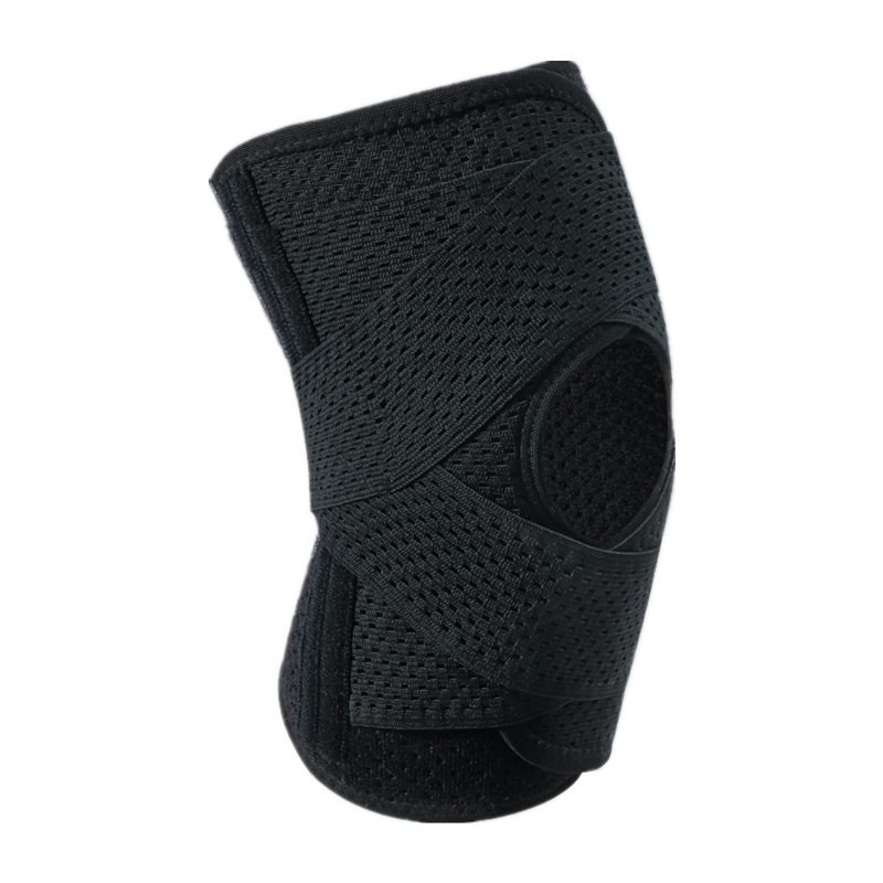 Cross-Border Six-Generation Japanese Knee Pad Adjustable Sports Kneecaps Cover Running Basketball Protective Gear Menisci Support Patella Retinaculum