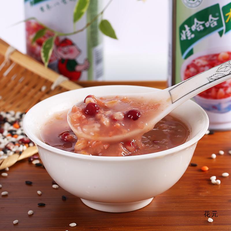 娃哈哈木糖醇八宝粥350g*12瓶 哇哈哈速食早餐粥整箱中秋节送礼