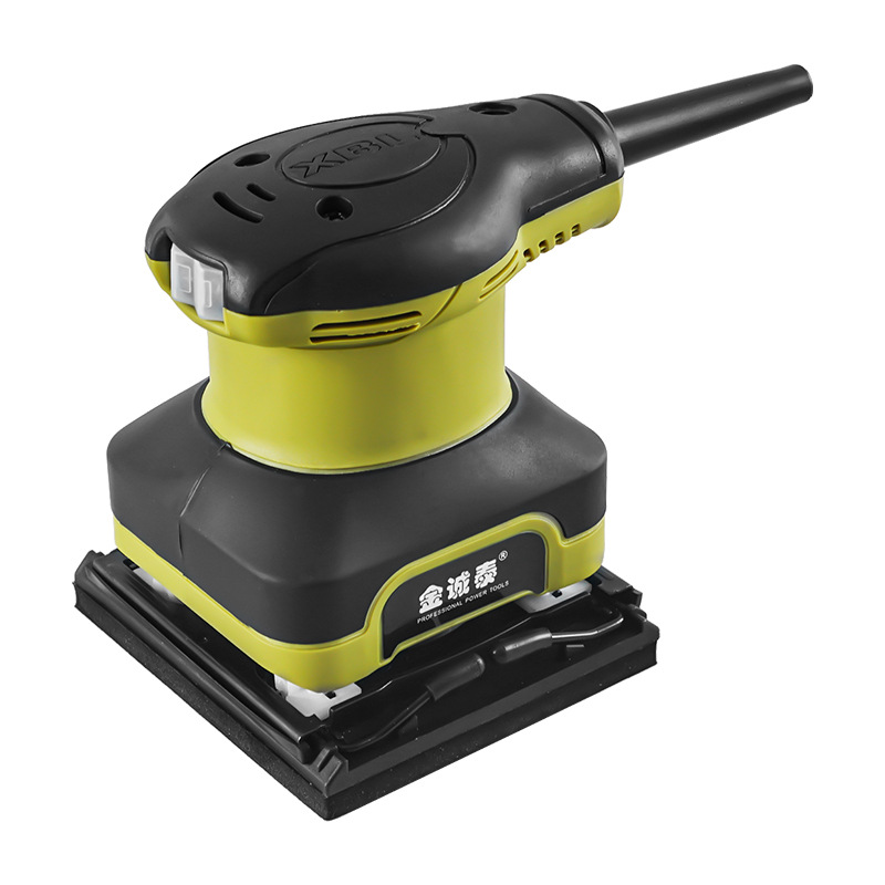 机电动小型平板墙面打磨机砂纸腻子抛光家用多功能木工工具械