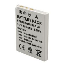 原厂电池适用于EN-EL8电池EL8适用于尼康Coolpix p1 p2 s1 s2 s3