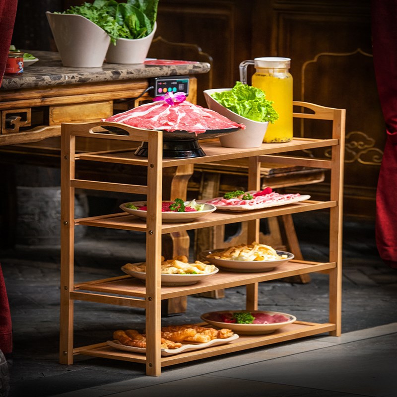 菜架多层火锅店厨房放菜品层架饭店商用摆蔬菜盘置物架子