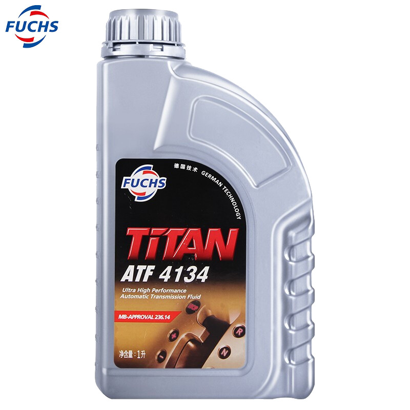福斯fuchs泰坦titan变速箱油atf 4134 适配奔驰5-7速变速箱1l