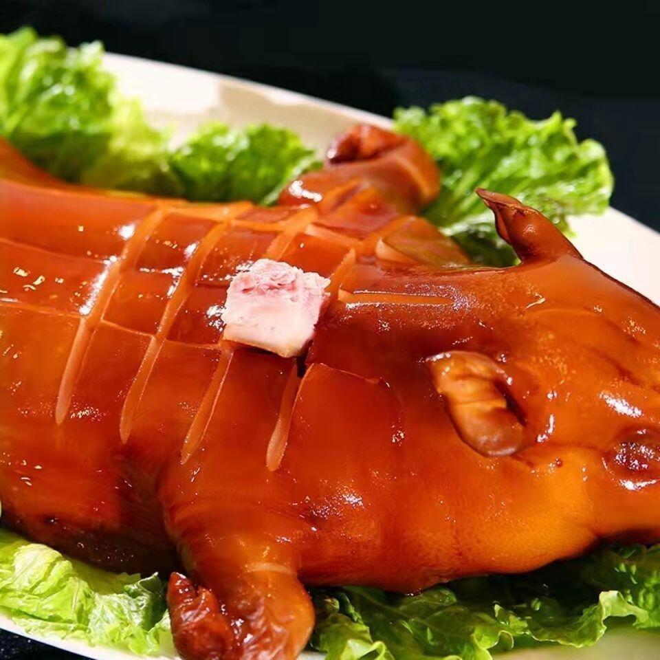 乳猪烤整只脆皮半成品3-8斤规格特色送礼商用酒宴包邮厂家直销