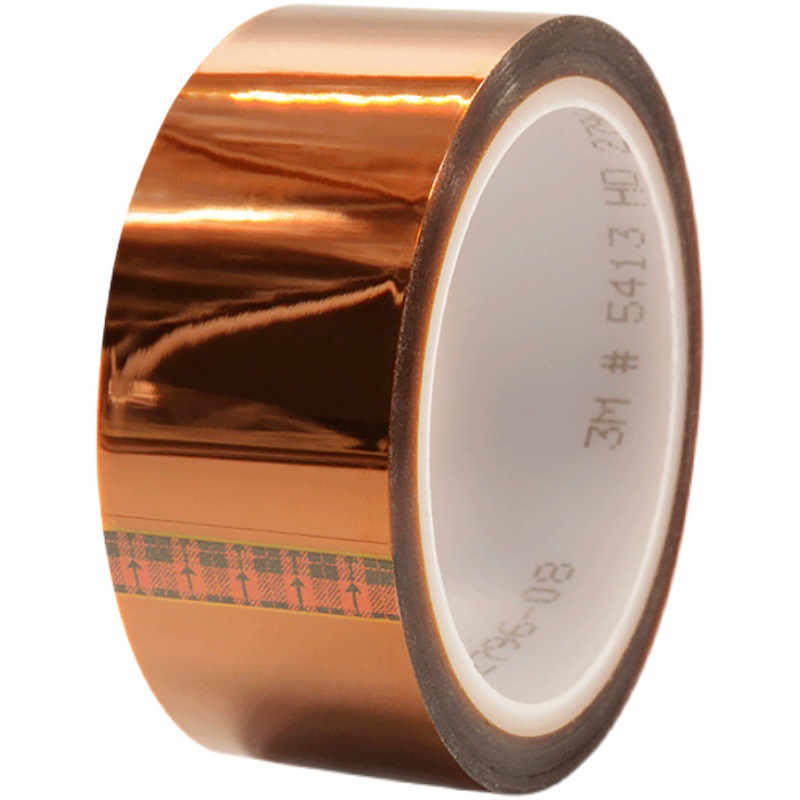 3m5413金手指 耐高温遮蔽胶纸 聚酰亚胺工业防焊茶色绝缘胶布