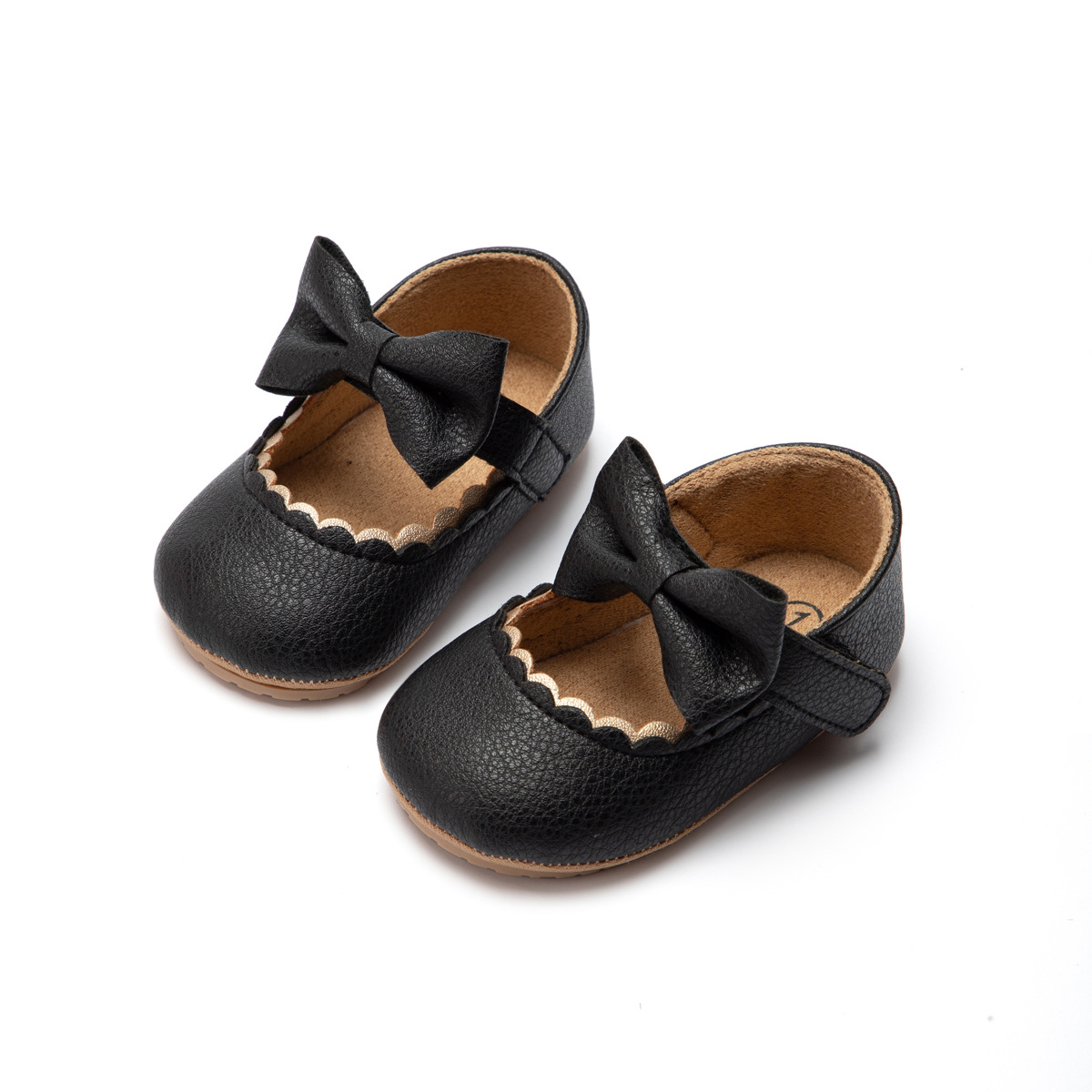 Butterfly Baby Shoes Rubber Soled Non-slip Toddler Shoes