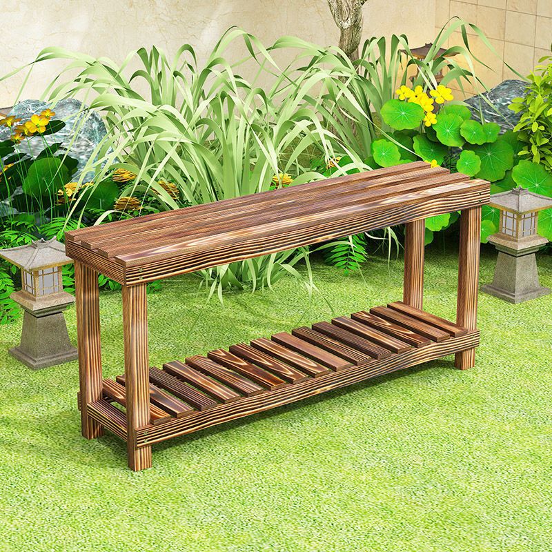 实木花架户外防腐质多层落地花架子阳台多肉绿萝架阶梯式置物架