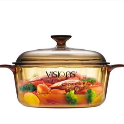 集采 康宁 visions 居家用品 玻璃锅 晶彩系列透明锅2.