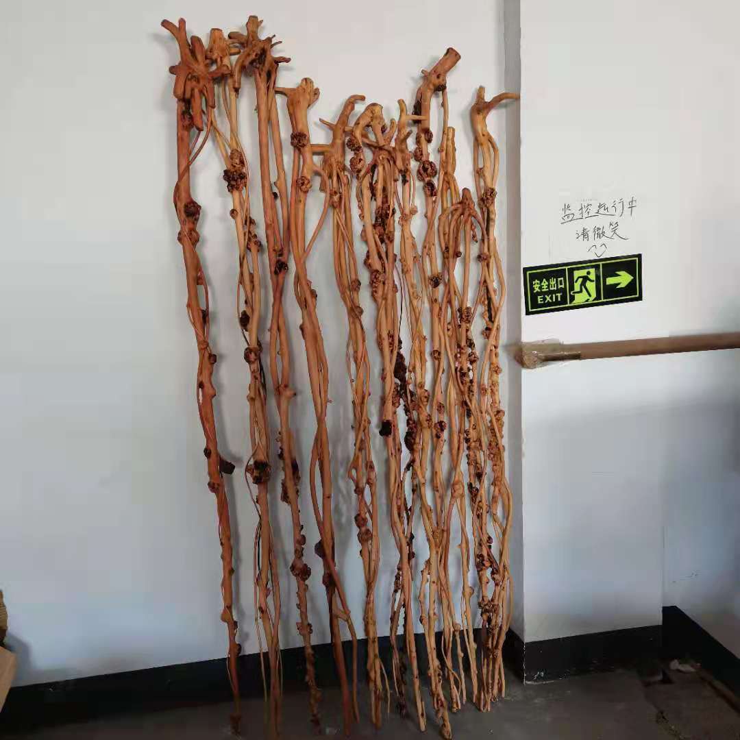黑果木禅杖手杖把玩棍黑果木山茶木景区庙会麻梨疙瘩随型随行根雕