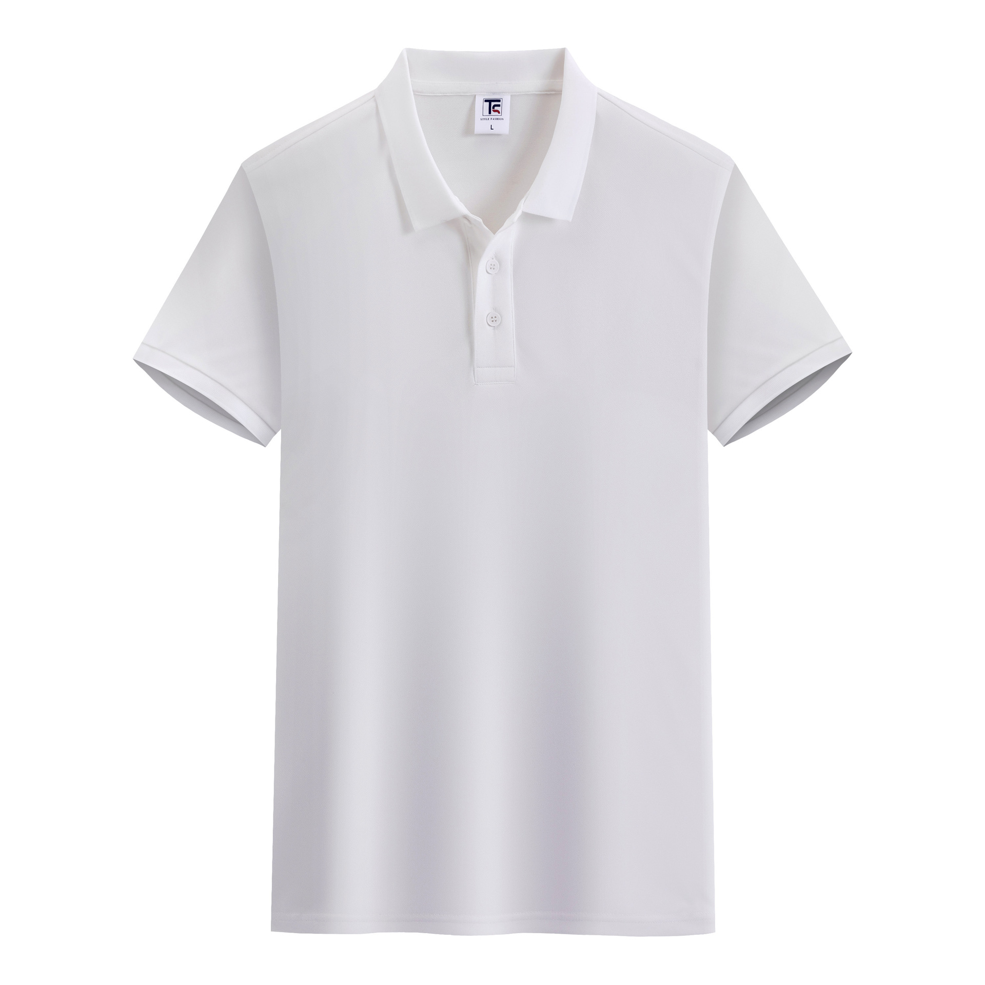 Summer New Polo Collar Ice Silk Beading Polo Shirt Custom Work Clothes Advertising Shirt Printed Logo Embroidery Wholesale