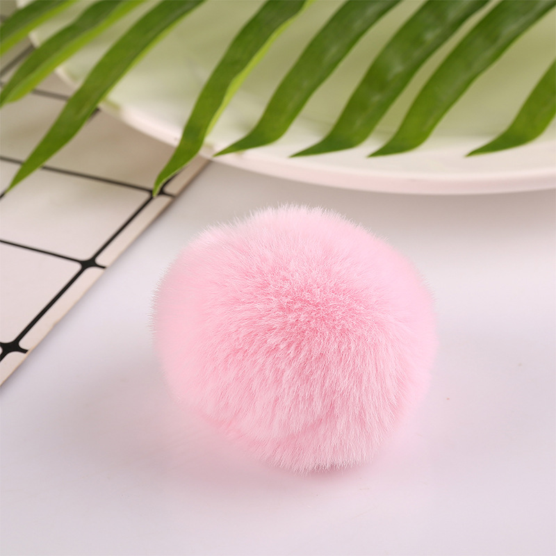 Spot Color Imitate Rex Rabbit Fur Small Fur Ball Handmade DIY Fur Jersey Shoes and Hats Pompons Ornaments Accessories Wholesale