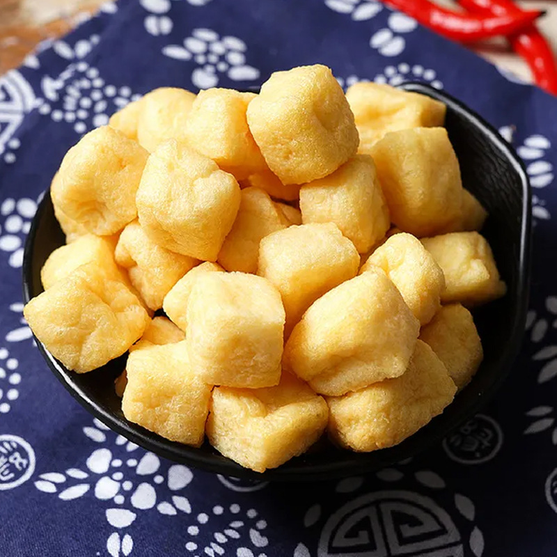 湖南油豆腐批发泡豆腐空心豆腐豆制品卤水豆腐油炸豆腐食材豆腐果