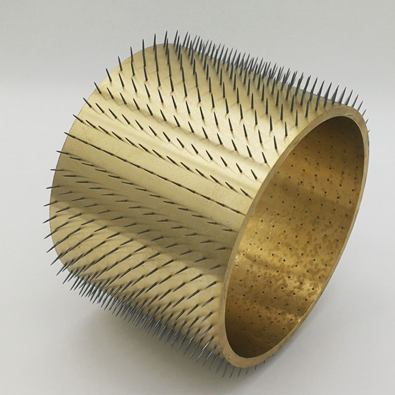 毛刷厂供应不锈钢针辊 预加热针辊 棚膜针辊 塑料开网针辊 可定做